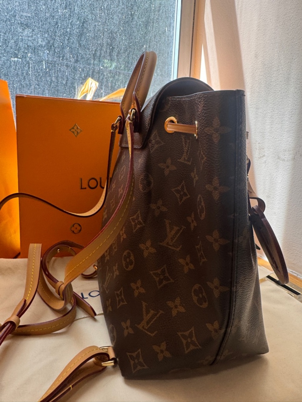 Louis Vuitton Montsouris Backpack - 2022 NEVER! WORN! Grad gift, not my style - Picture 16 of 16